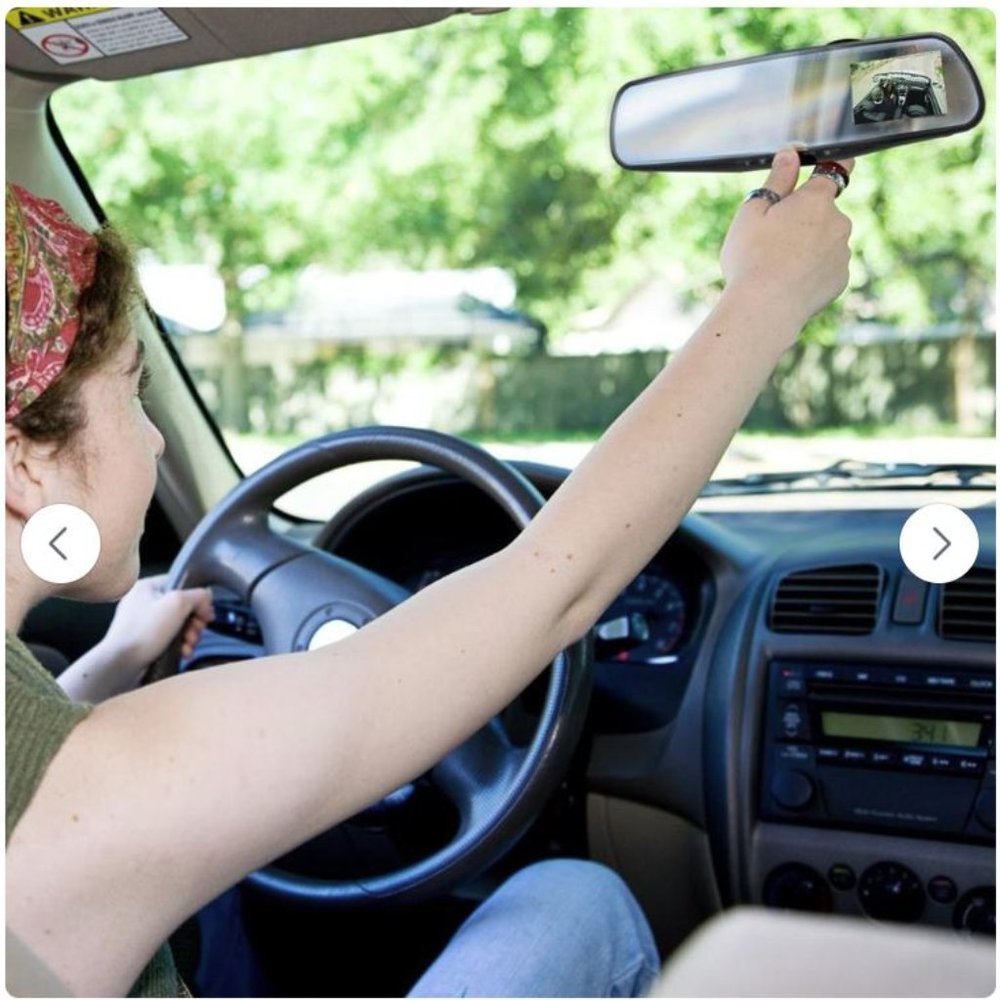 NEW! OUMAX RV43HD Rear View Mirror Dash Cam - Picture 8 of 11